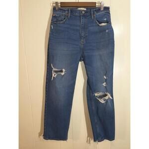Abercrombie & Fitch The Ankle Straight Ultra High-Rise Size 8 Jeans (29)